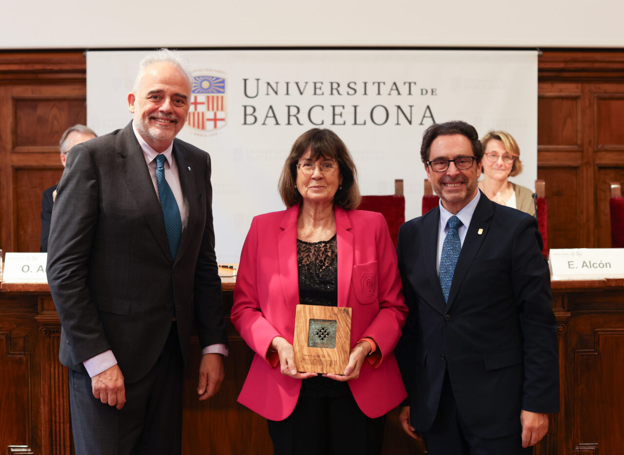 Albert Jané i Fàtima Bosch reben la Medalla d’Honor 2025 de la Xarxa Vives per una trajectòria exemplar en cultura i ciència