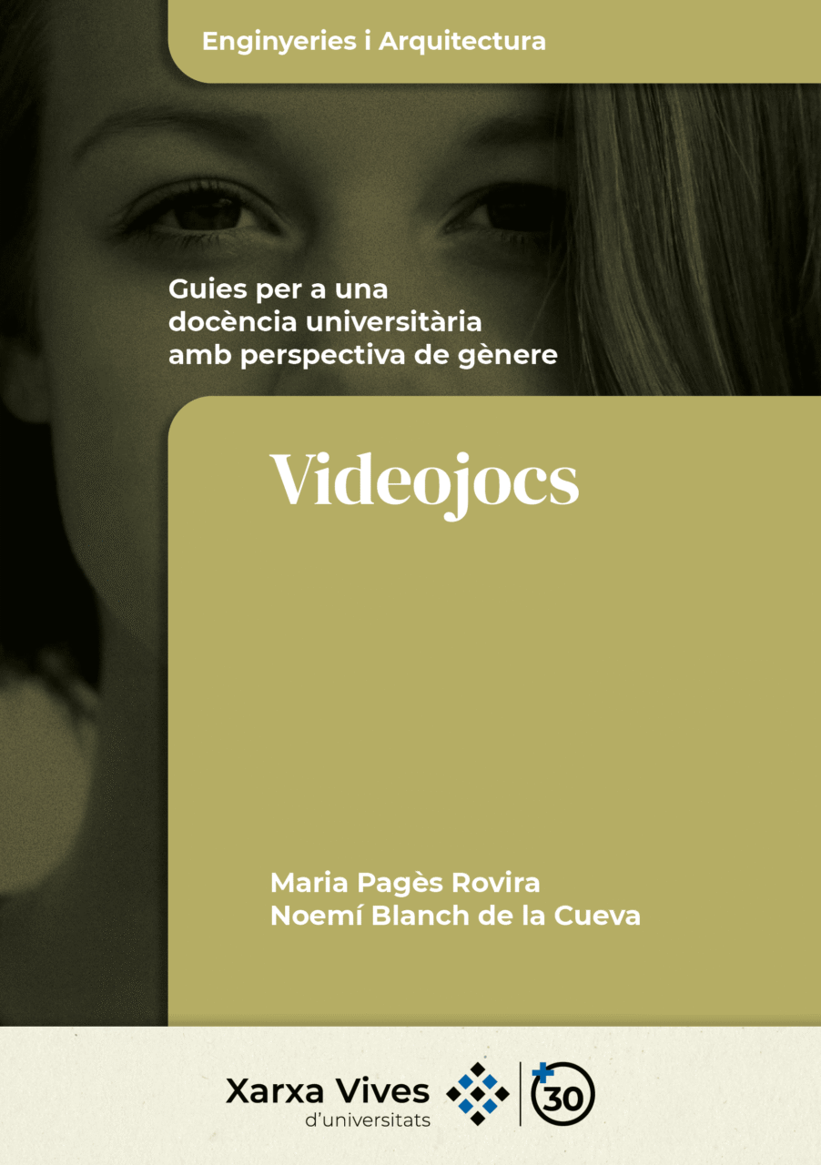 Book Cover: Videojocs: guies per a una docència universitària amb perspectiva de gènere