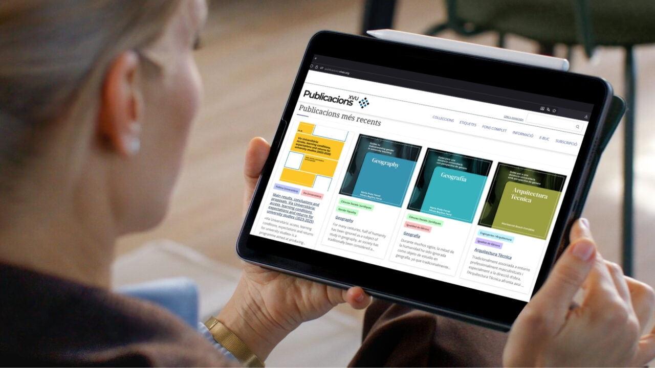 La Xarxa Vives estrena ‘PublicacionsXVU’: un portal digital més accessible, complet i responsiu