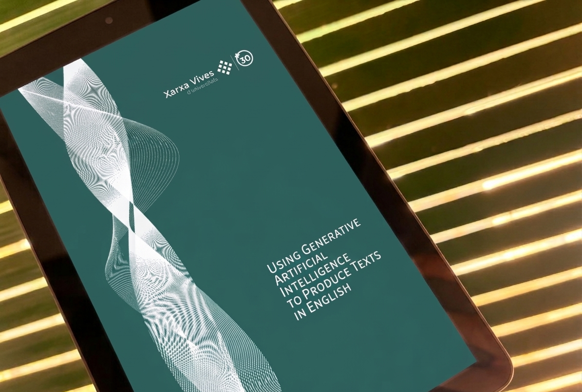 La Xarxa Vives publica una guia per a facilitar l’ús de la IA en la redacció de textos en anglés