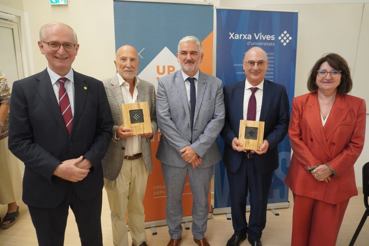 La Xarxa Vives premia l'excel·lència de Mercè Boada i Francisco Martínez-Mojica amb la Medalla d'Honor 2026