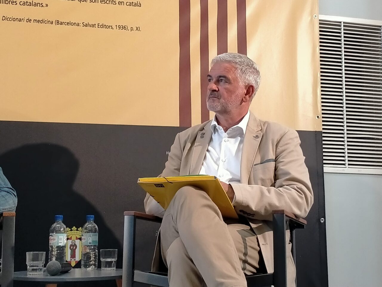 Yvan Auguet: «Una llengua capaç de pensar, de crear i de produir coneixement és una llengua amb molt futur per endavant»